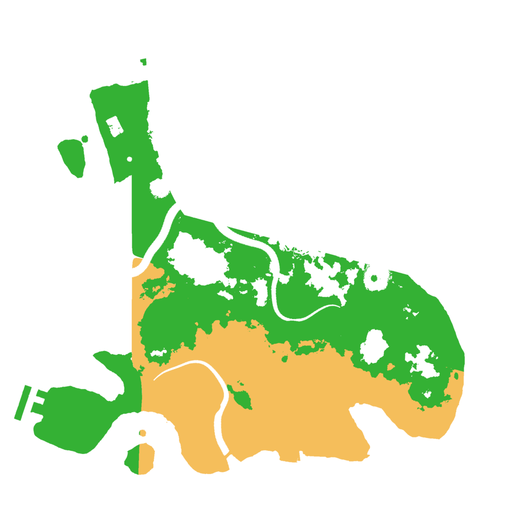 Biome Rust Map: Procedural Map, Size: 3000, Seed: 9065472