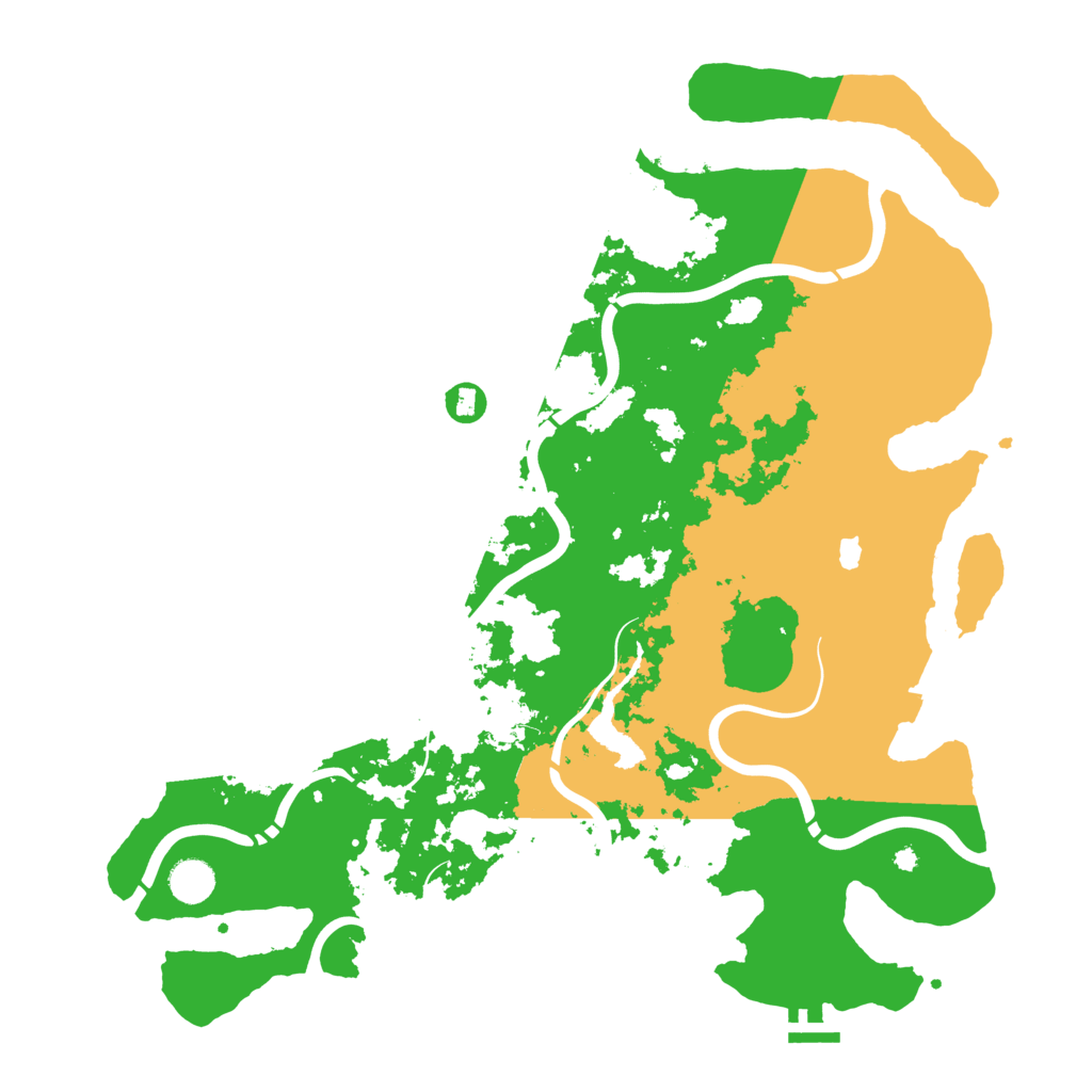 Biome Rust Map: Procedural Map, Size: 4250, Seed: 87899069