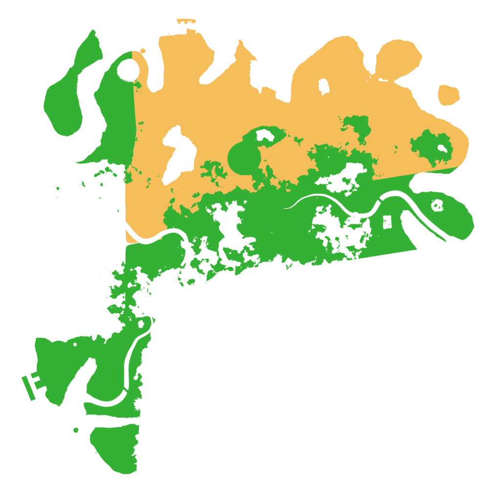 Biome Rust Map: Procedural Map, Size: 4000, Seed: 237377747