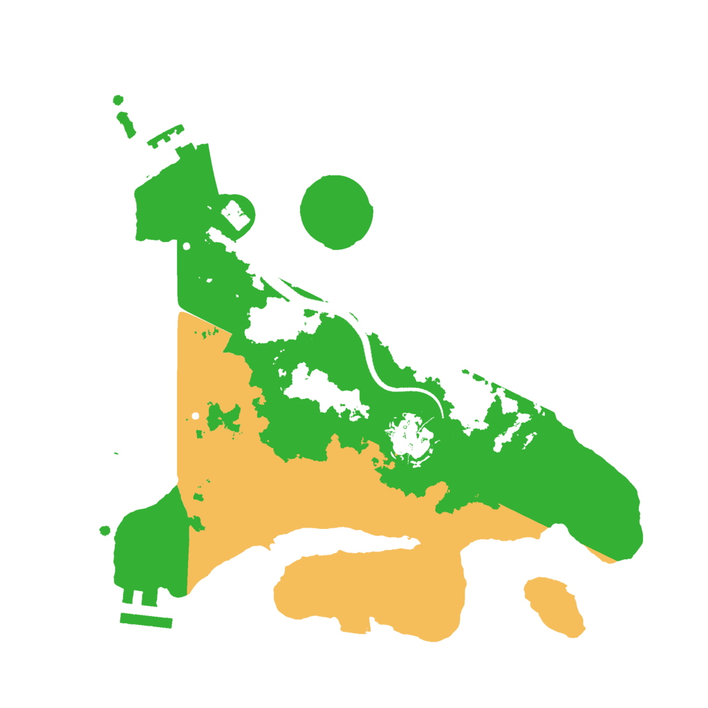 Biome Rust Map: Procedural Map, Size: 2750, Seed: 522589450