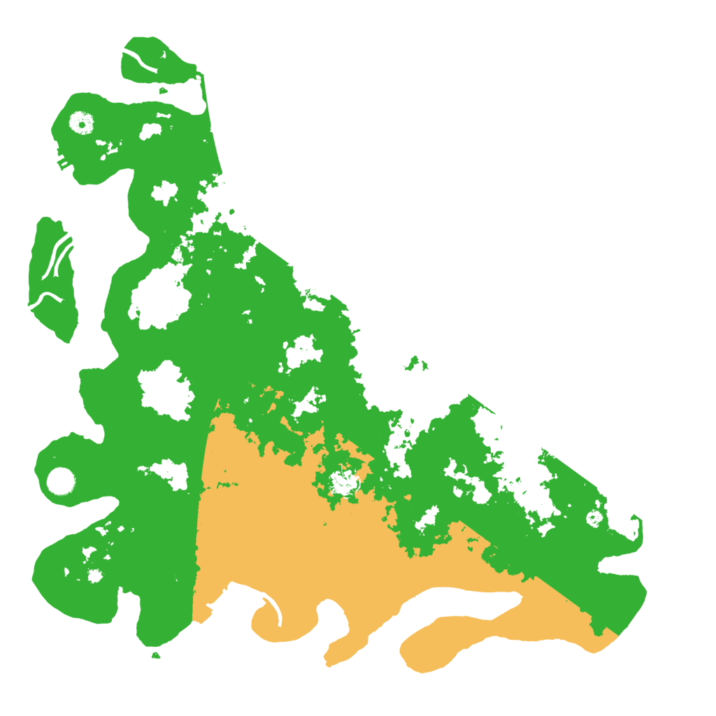 Biome Rust Map: Procedural Map, Size: 4500, Seed: 1805123856