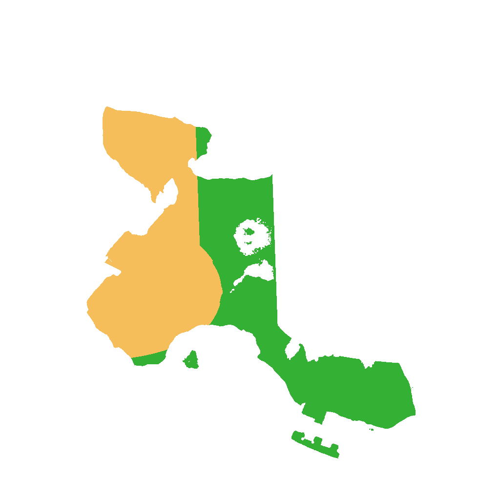 Biome Rust Map: Procedural Map, Size: 1500, Seed: 245064973