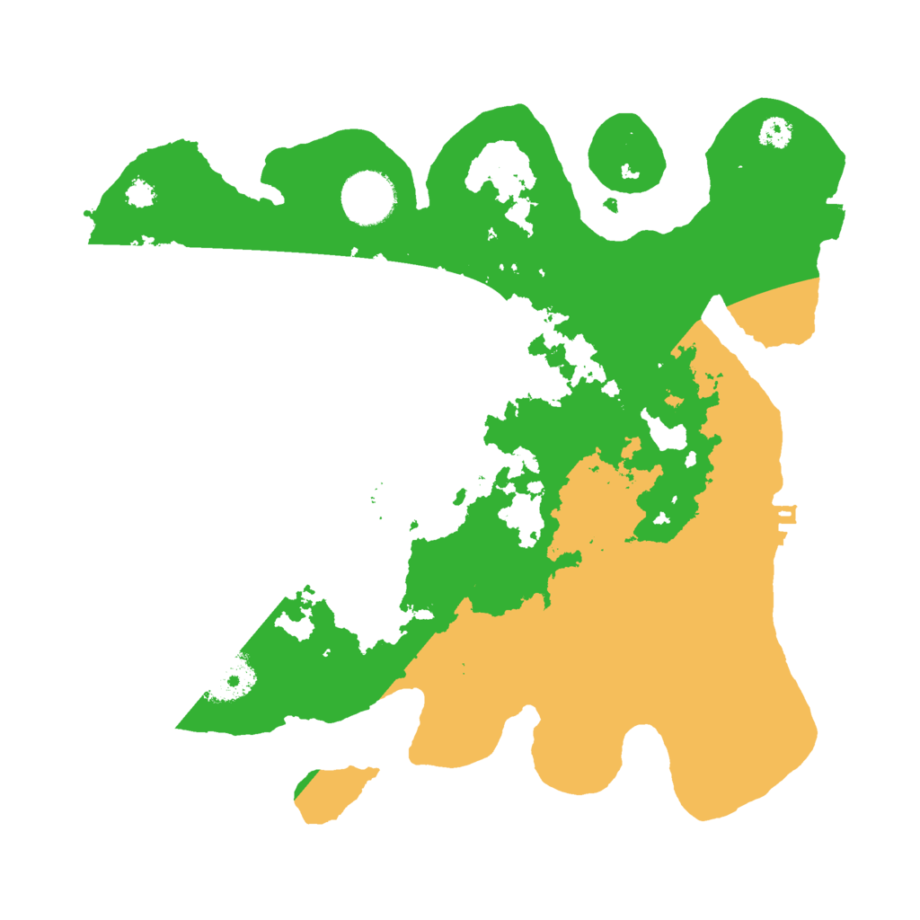 Biome Rust Map: Procedural Map, Size: 3000, Seed: 1306656352