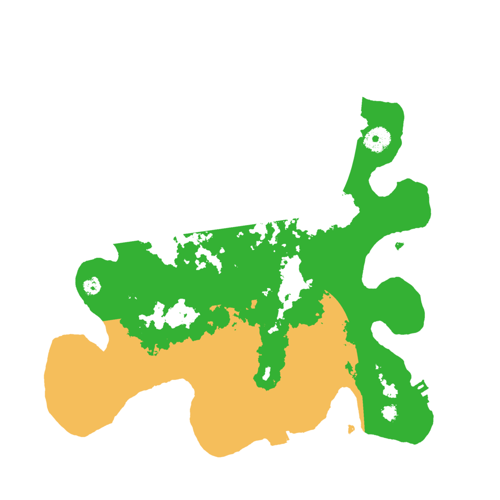 Biome Rust Map: Procedural Map, Size: 3000, Seed: 4217980