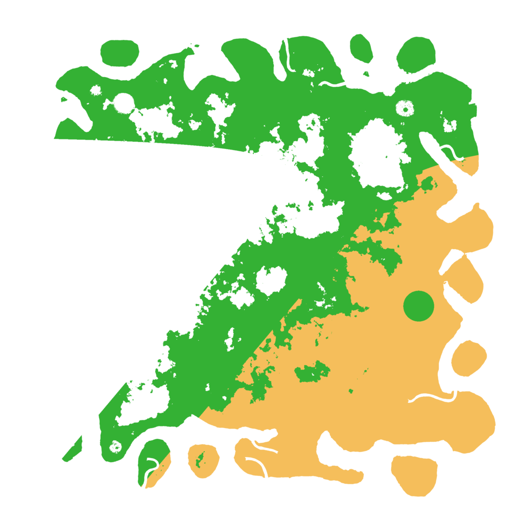 Biome Rust Map: Procedural Map, Size: 4500, Seed: 468937