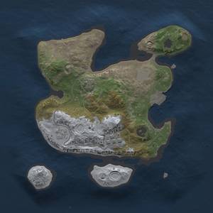 Thumbnail Rust Map: Procedural Map, Size: 2100, Seed: 500, 6 Monuments