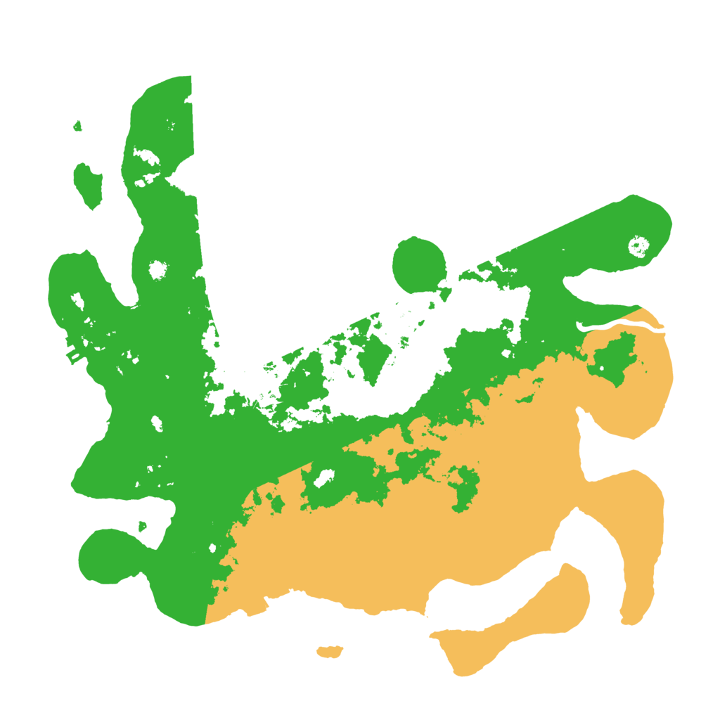 Biome Rust Map: Procedural Map, Size: 3600, Seed: 90454332