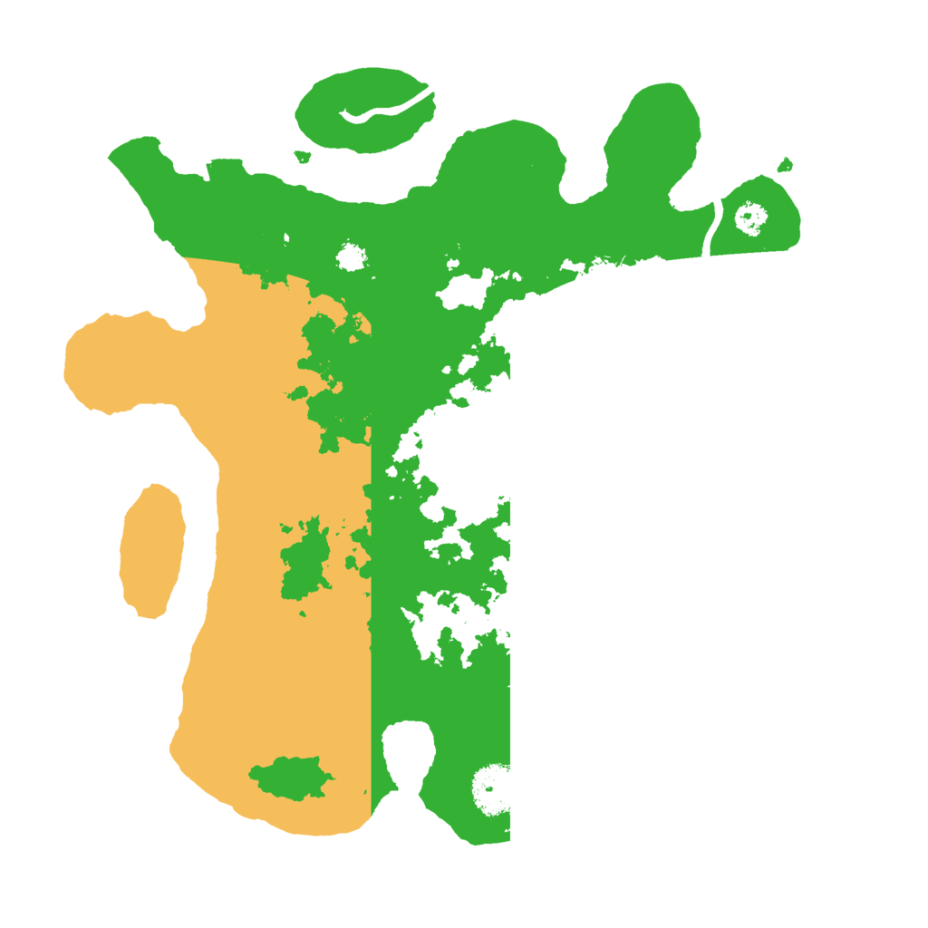 Biome Rust Map: Procedural Map, Size: 3000, Seed: 72654