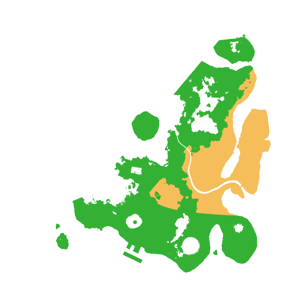Biome Rust Map: Procedural Map, Size: 3000, Seed: 259360352