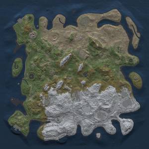 Thumbnail Rust Map: Procedural Map, Size: 4250, Seed: 1321259732, 19 Monuments