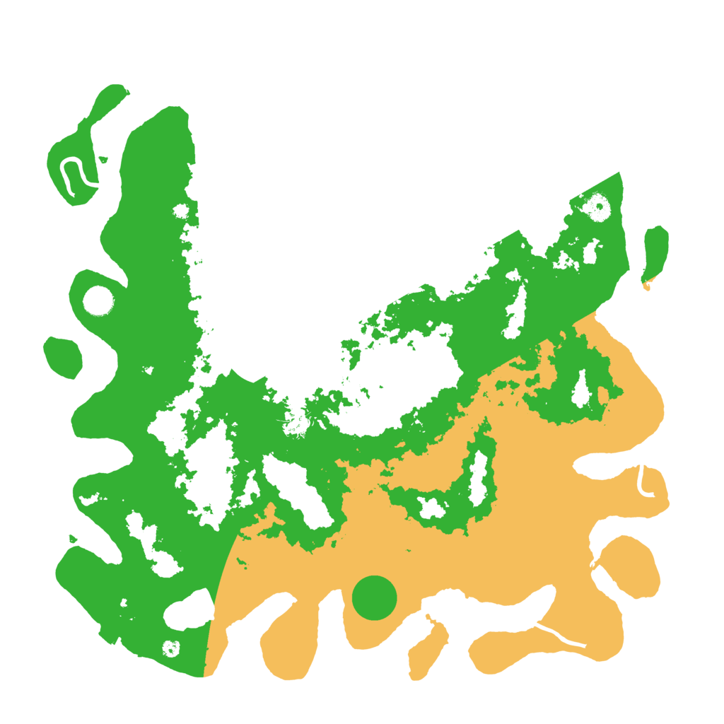 Biome Rust Map: Procedural Map, Size: 4250, Seed: 956555669