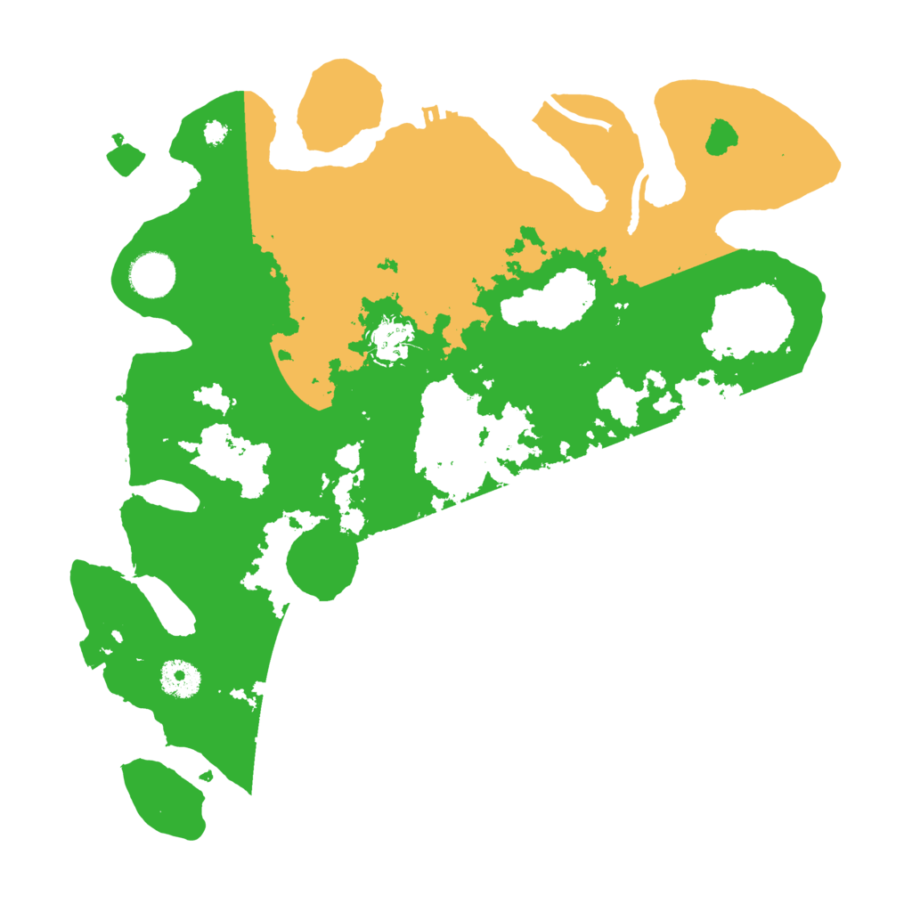 Biome Rust Map: Procedural Map, Size: 3500, Seed: 1454297452