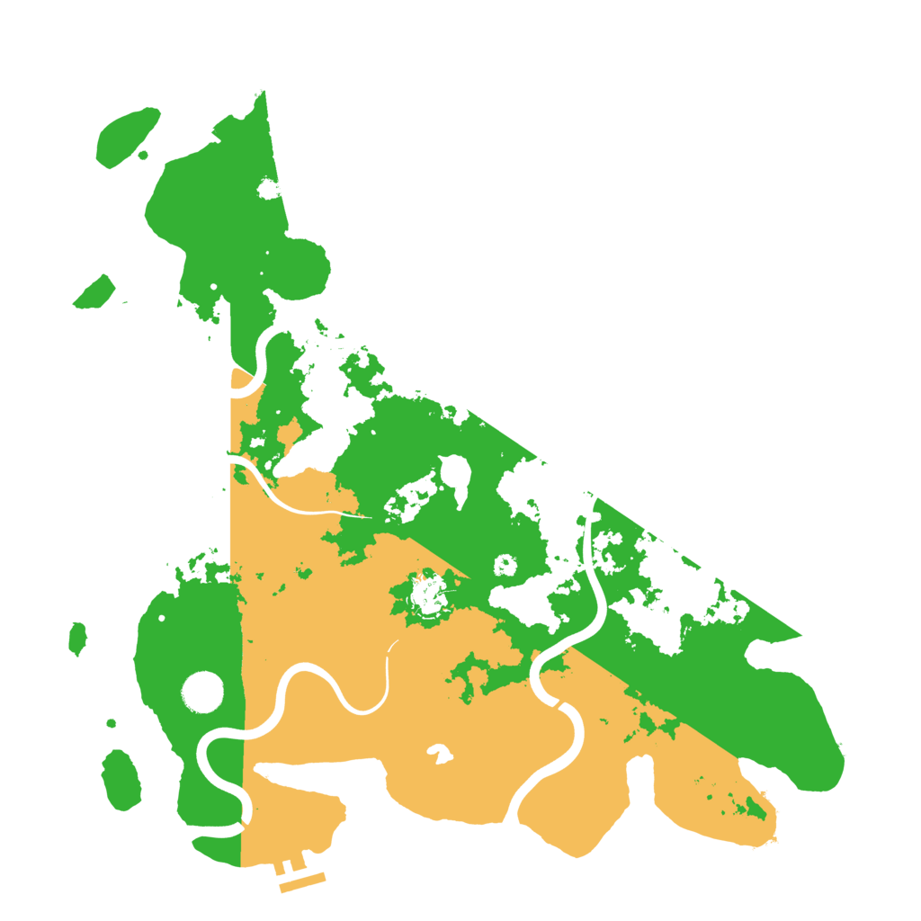 Biome Rust Map: Procedural Map, Size: 4000, Seed: 681268573