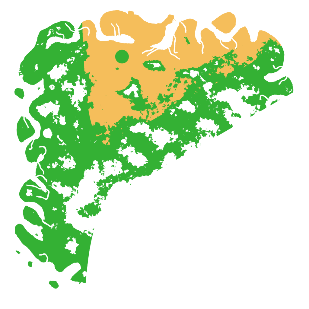 Biome Rust Map: Procedural Map, Size: 6000, Seed: 63279