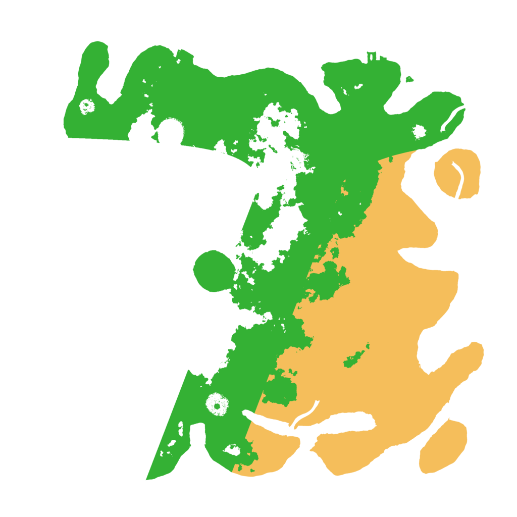 Biome Rust Map: Procedural Map, Size: 3500, Seed: 832650613
