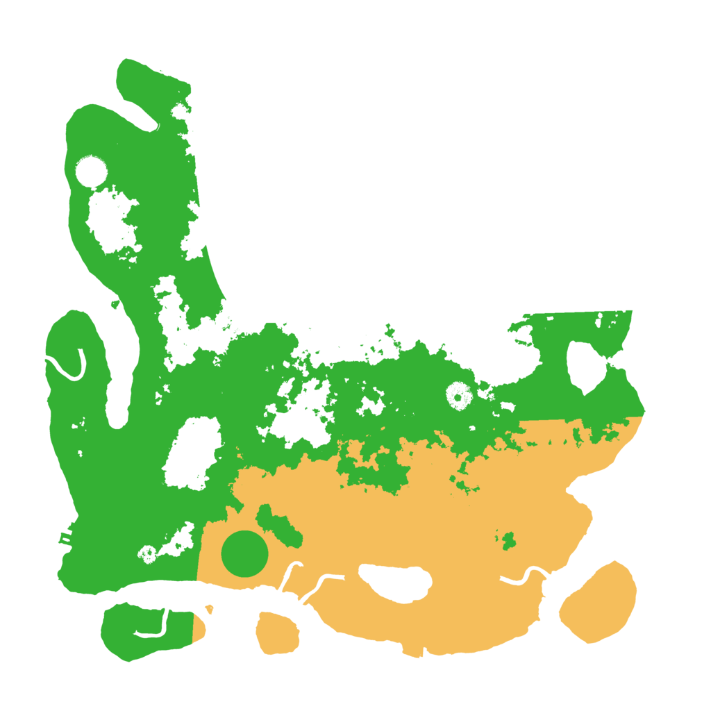 Biome Rust Map: Procedural Map, Size: 4000, Seed: 85441132