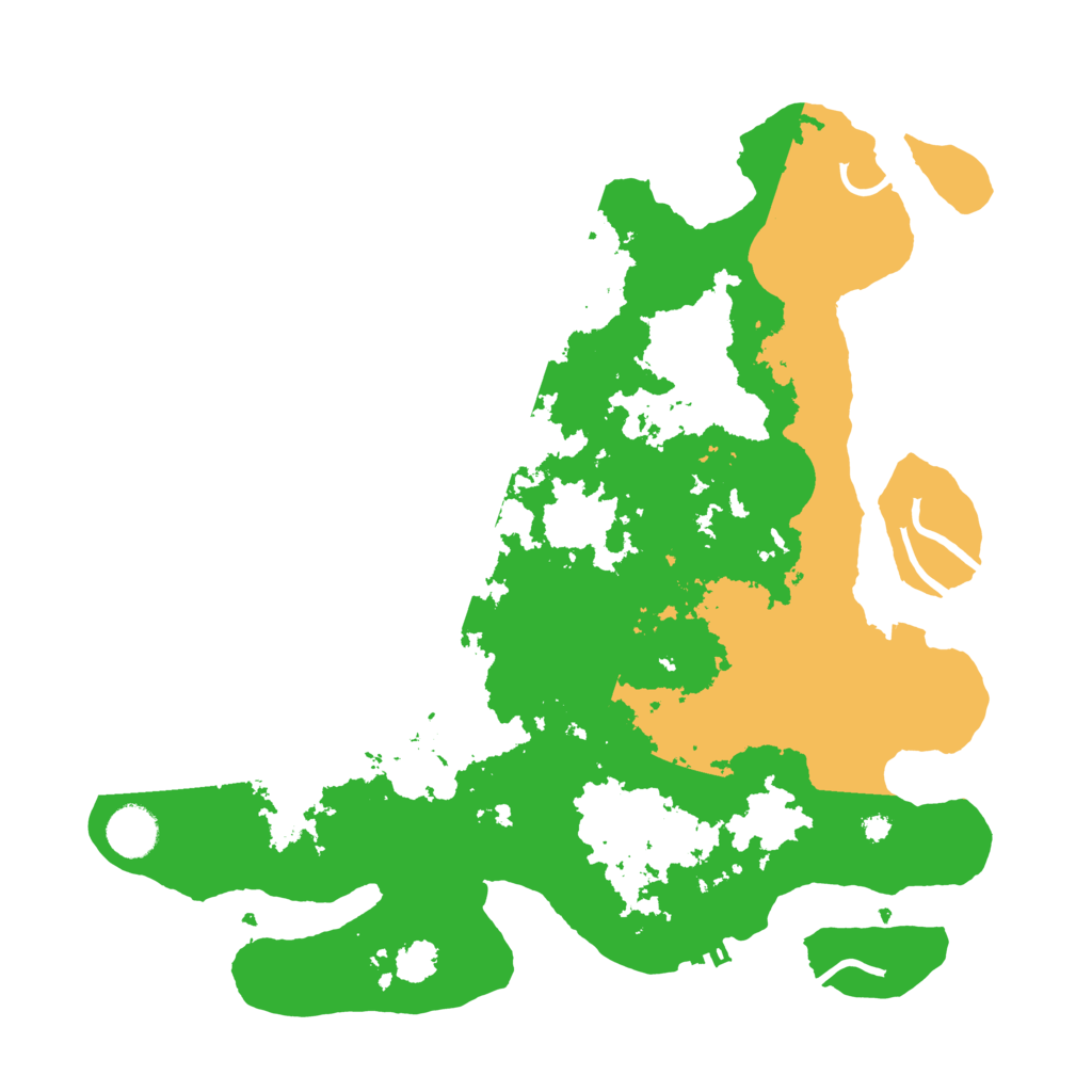 Biome Rust Map: Procedural Map, Size: 3750, Seed: 36428455