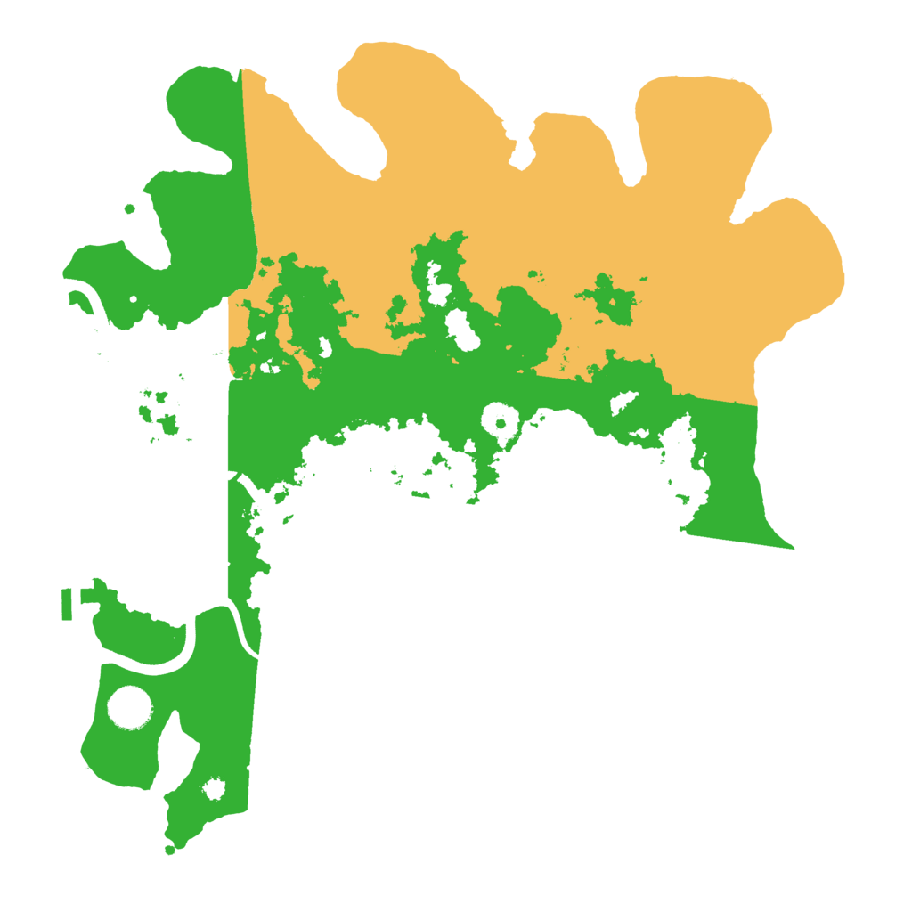 Biome Rust Map: Procedural Map, Size: 3700, Seed: 50