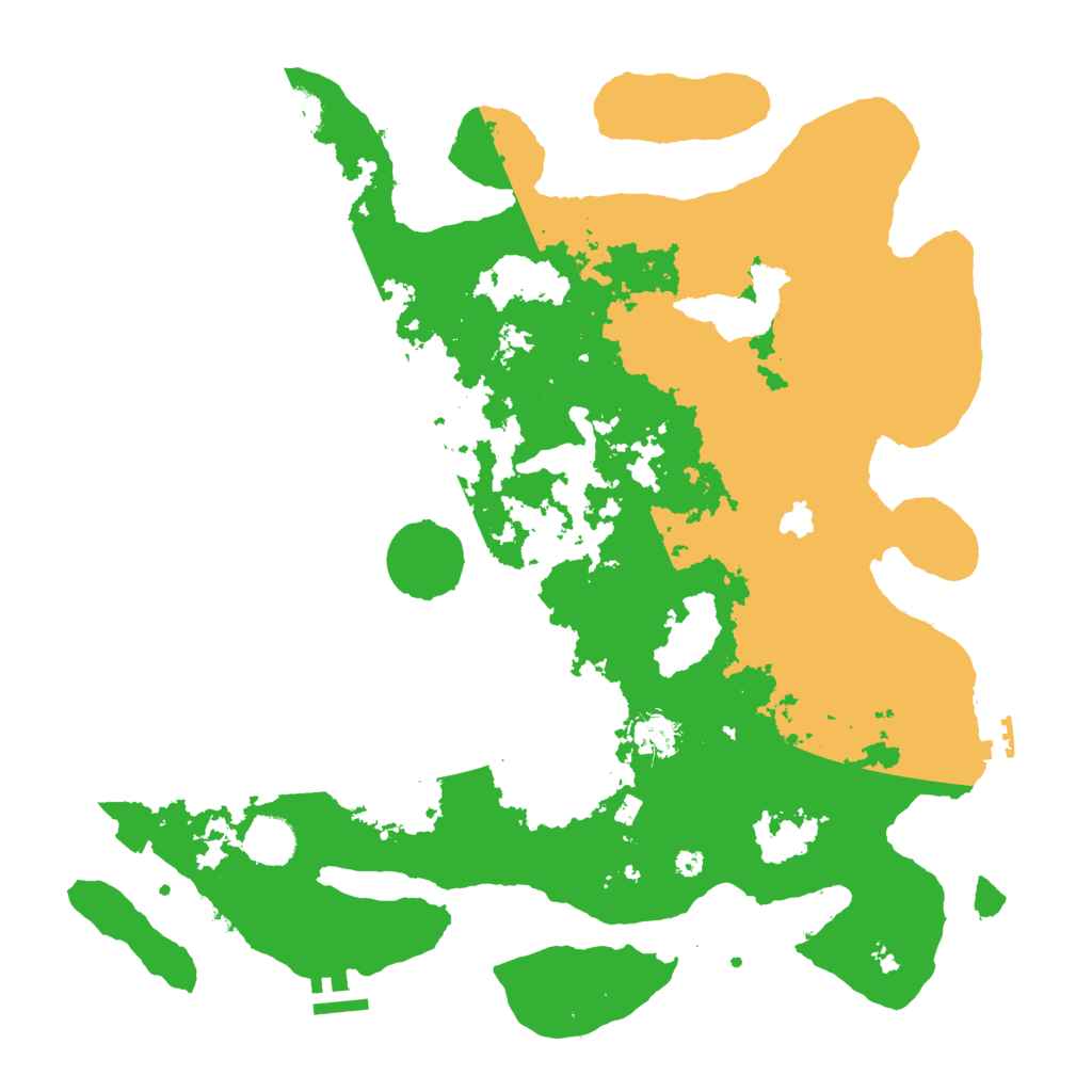 Biome Rust Map: Procedural Map, Size: 4000, Seed: 2023499