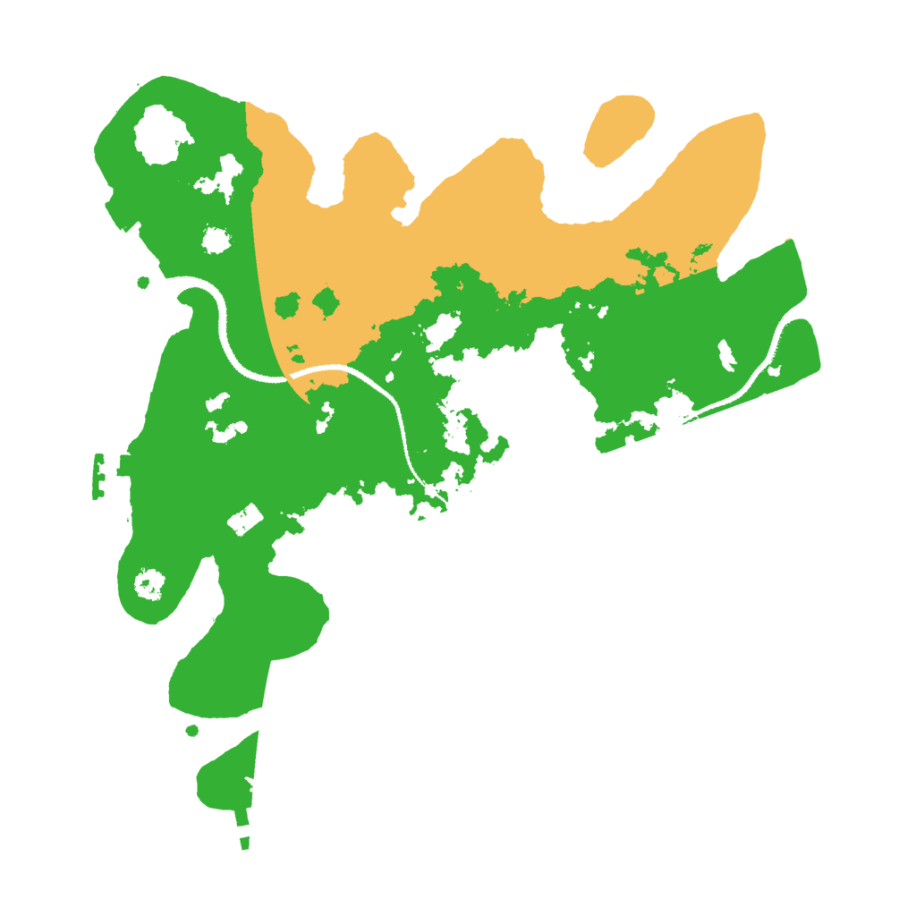 Biome Rust Map: Procedural Map, Size: 3000, Seed: 29626