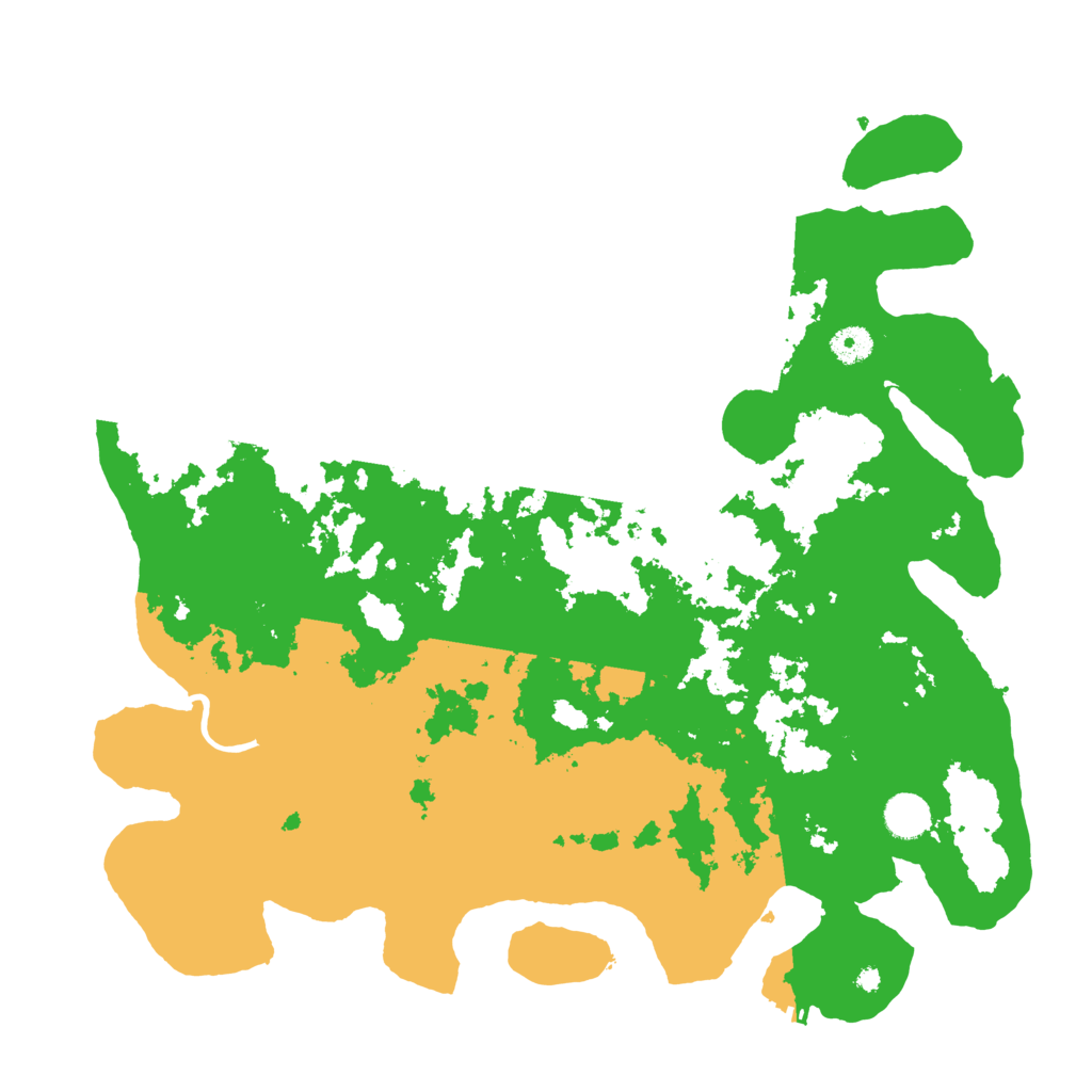 Biome Rust Map: Procedural Map, Size: 4200, Seed: 708335254