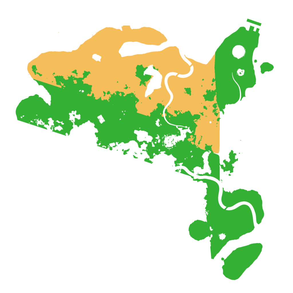 Biome Rust Map: Procedural Map, Size: 4000, Seed: 589757184