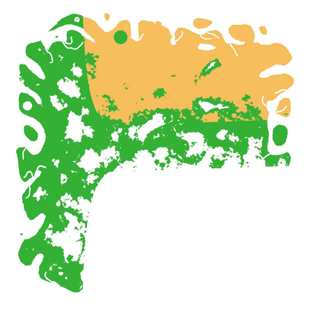 Biome Rust Map: Procedural Map, Size: 6000, Seed: 66444190