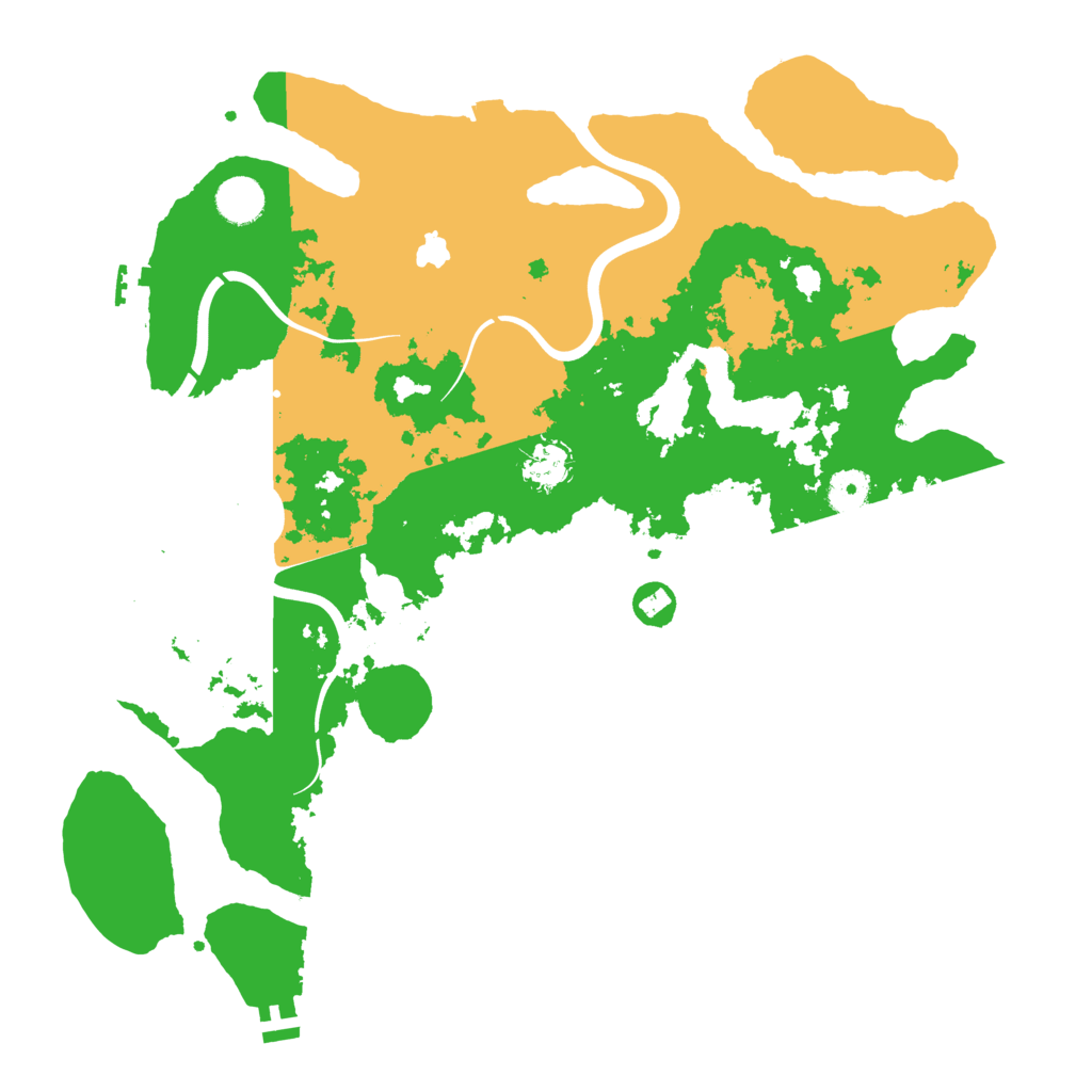 Biome Rust Map: Procedural Map, Size: 4000, Seed: 1509173654