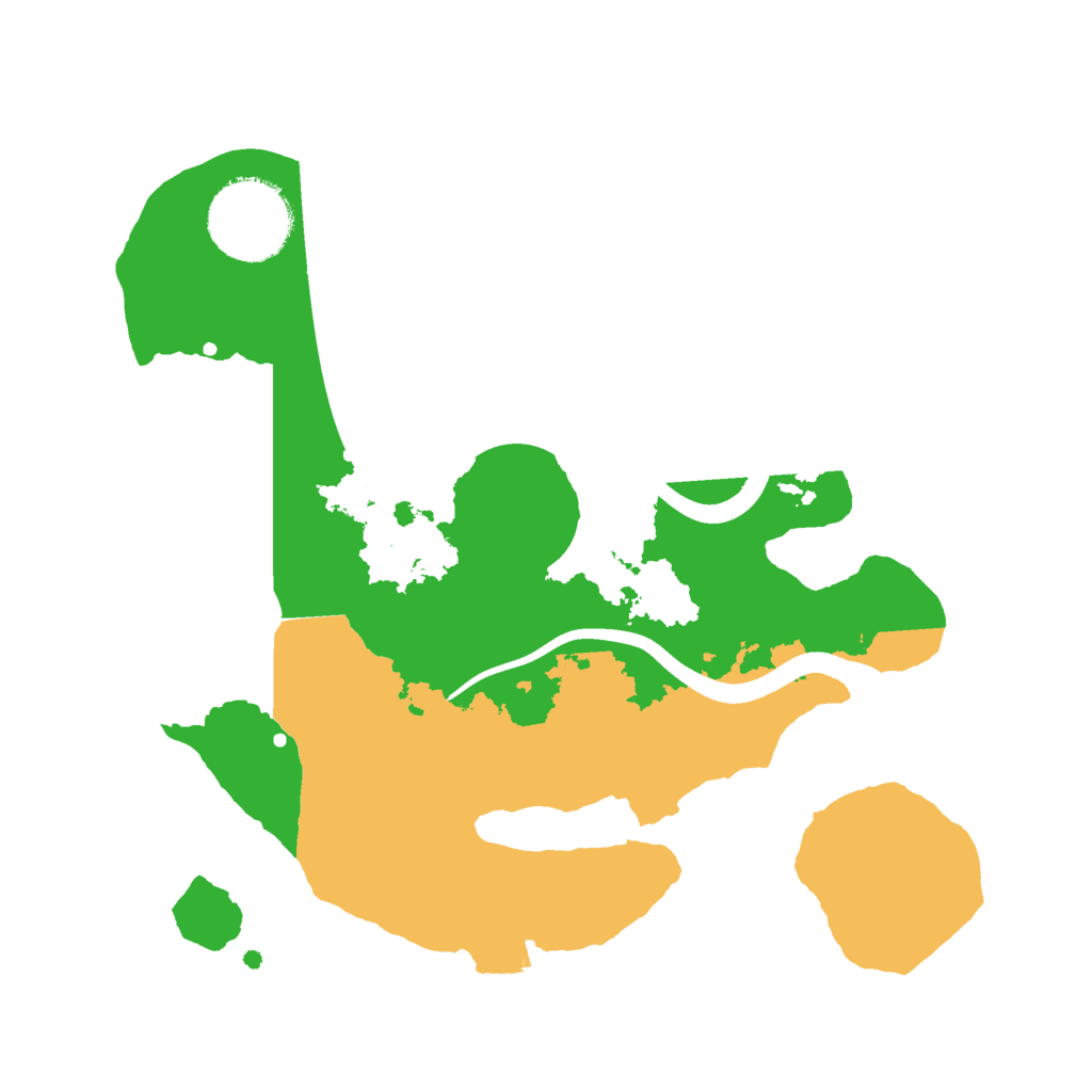 Biome Rust Map: Procedural Map, Size: 2340, Seed: 4120