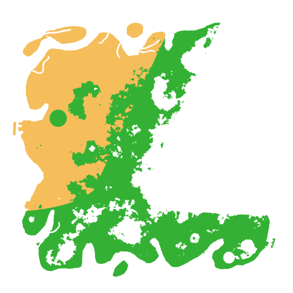 Biome Rust Map: Procedural Map, Size: 4500, Seed: 412024