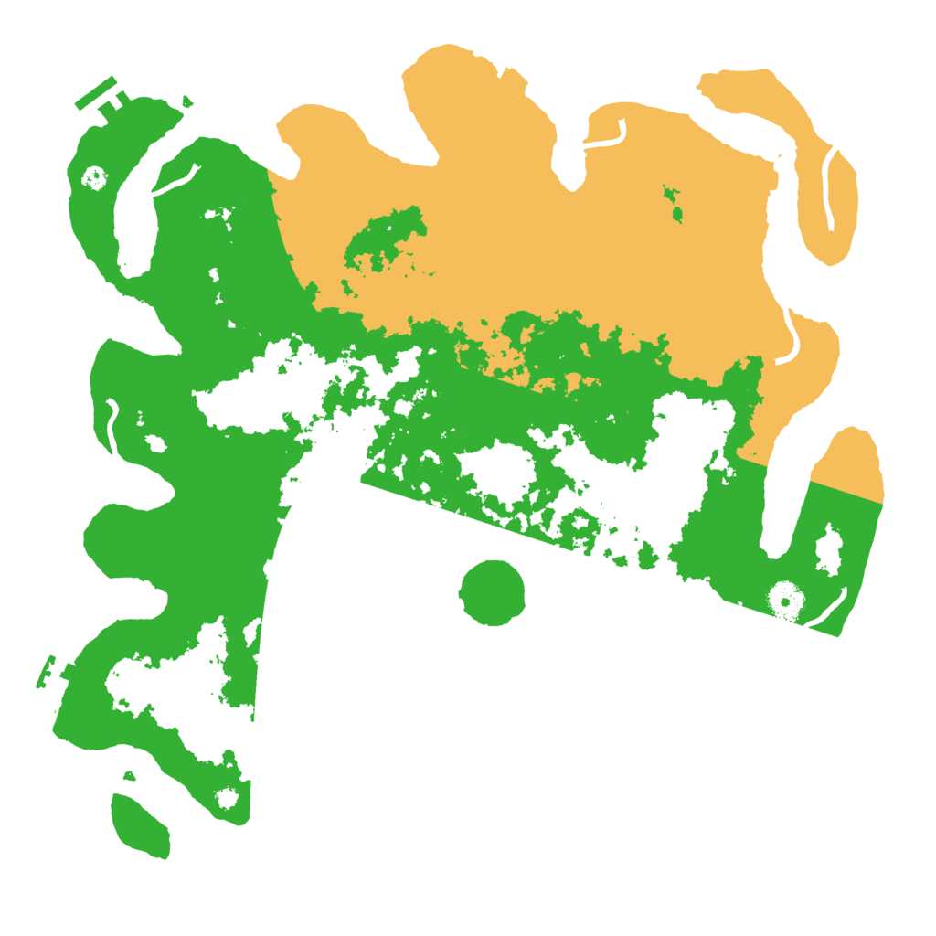 Biome Rust Map: Procedural Map, Size: 4000, Seed: 52597504