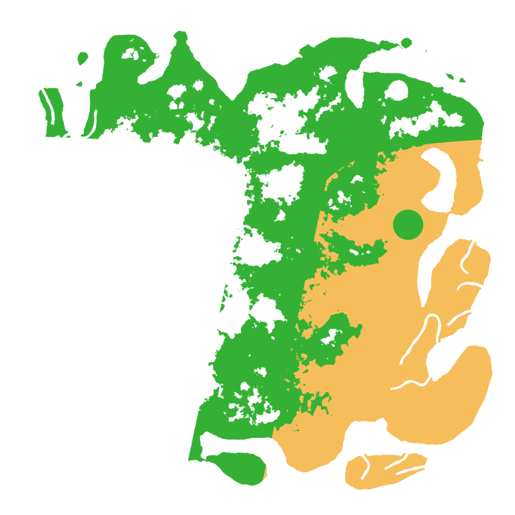 Biome Rust Map: Procedural Map, Size: 4500, Seed: 1052837629