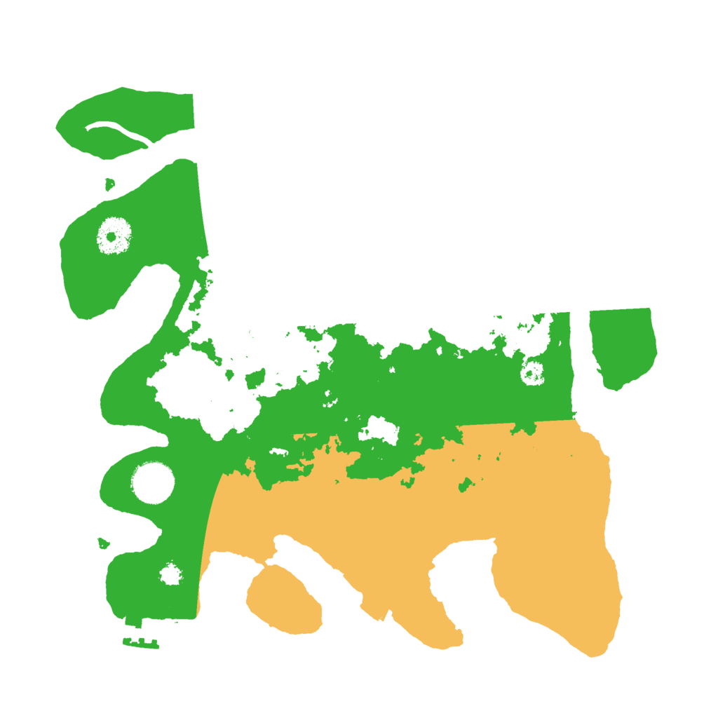 Biome Rust Map: Procedural Map, Size: 3000, Seed: 1090595201