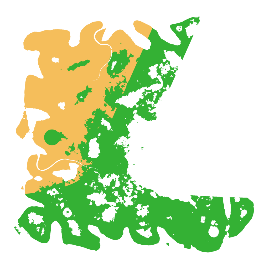 Biome Rust Map: Procedural Map, Size: 4500, Seed: 776352606