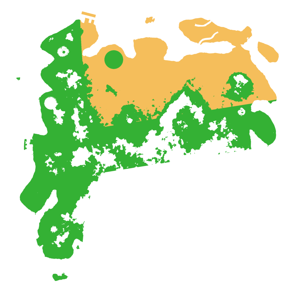 Biome Rust Map: Procedural Map, Size: 4250, Seed: 32389