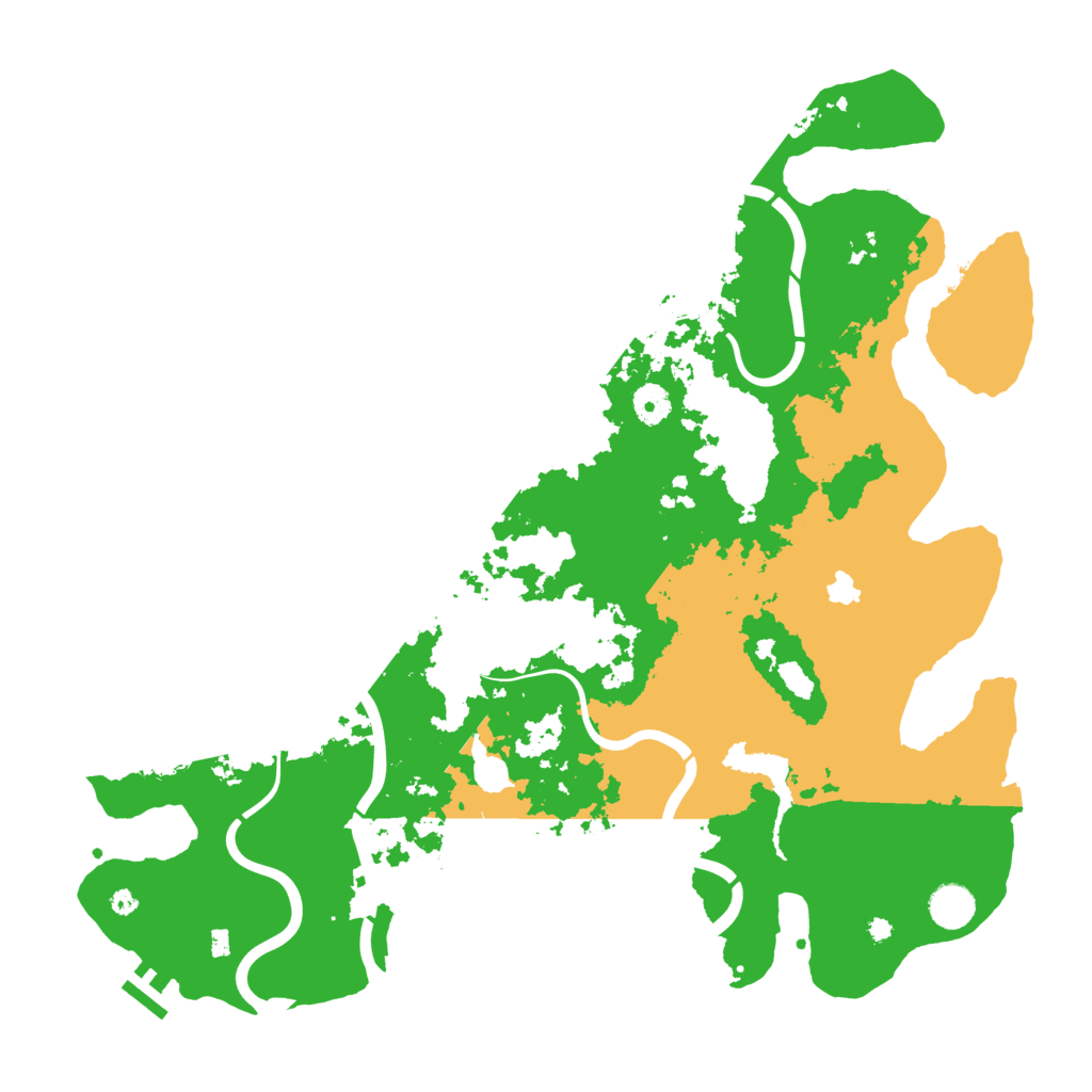 Biome Rust Map: Procedural Map, Size: 4250, Seed: 31295