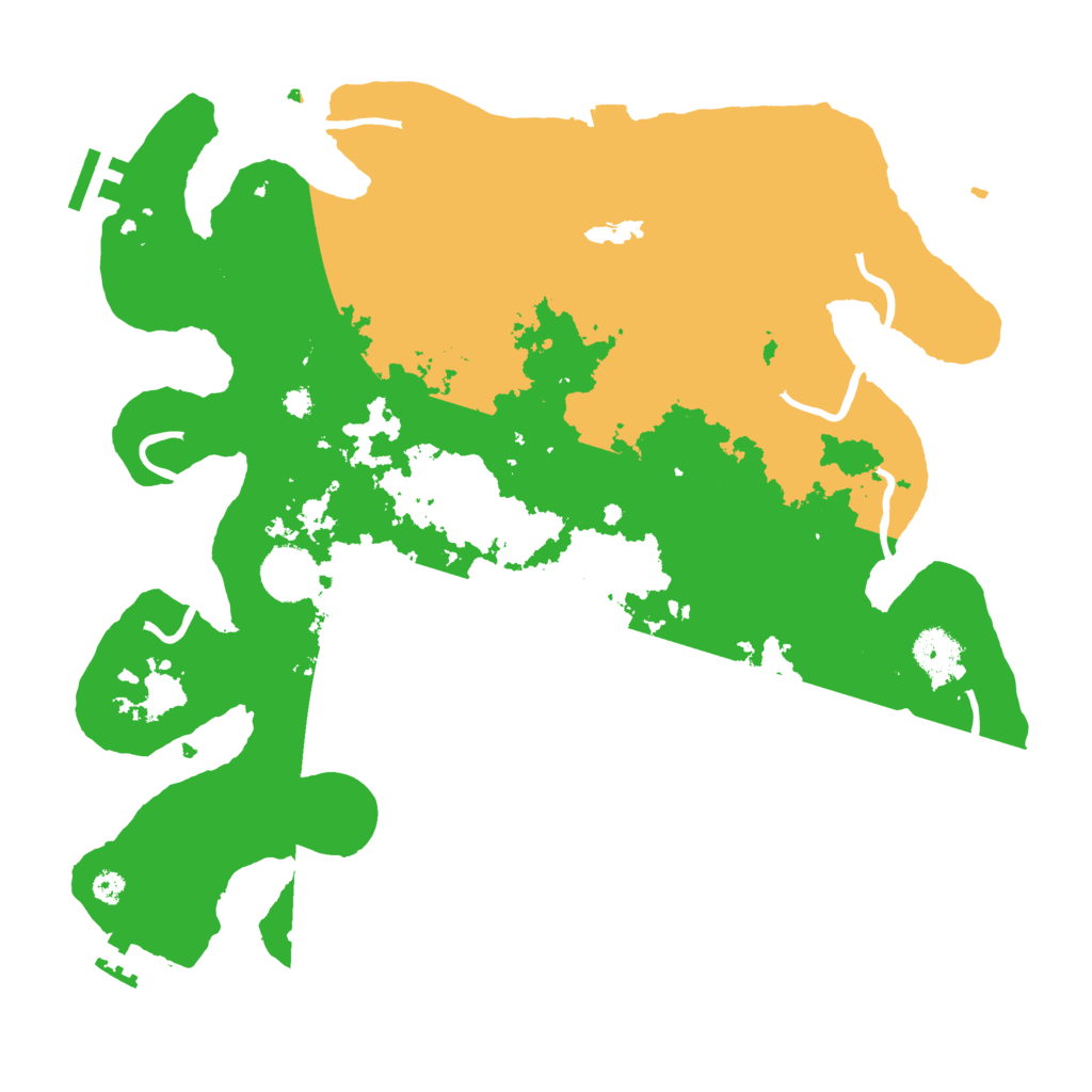 Biome Rust Map: Procedural Map, Size: 3500, Seed: 1770526228