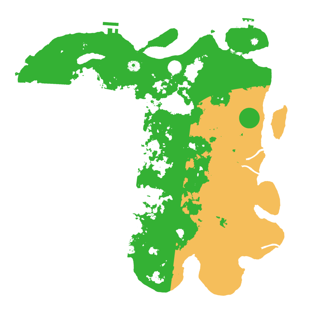 Biome Rust Map: Procedural Map, Size: 4000, Seed: 576408357