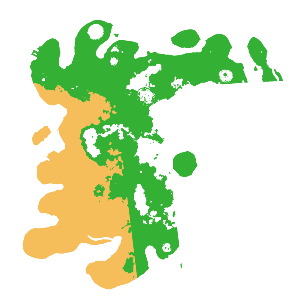 Biome Rust Map: Procedural Map, Size: 3500, Seed: 942473493