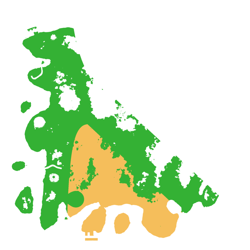 Biome Rust Map: Procedural Map, Size: 4000, Seed: 350989836
