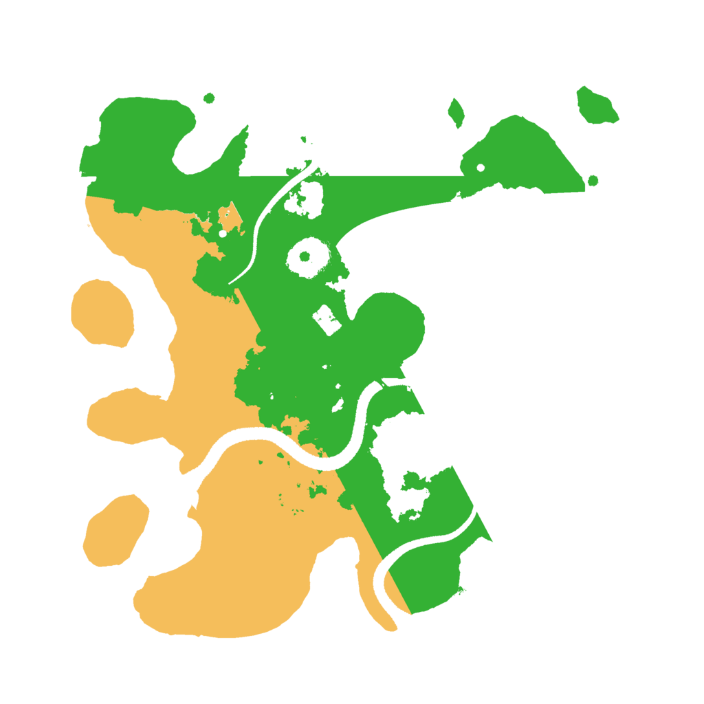 Biome Rust Map: Procedural Map, Size: 2650, Seed: 1684990273