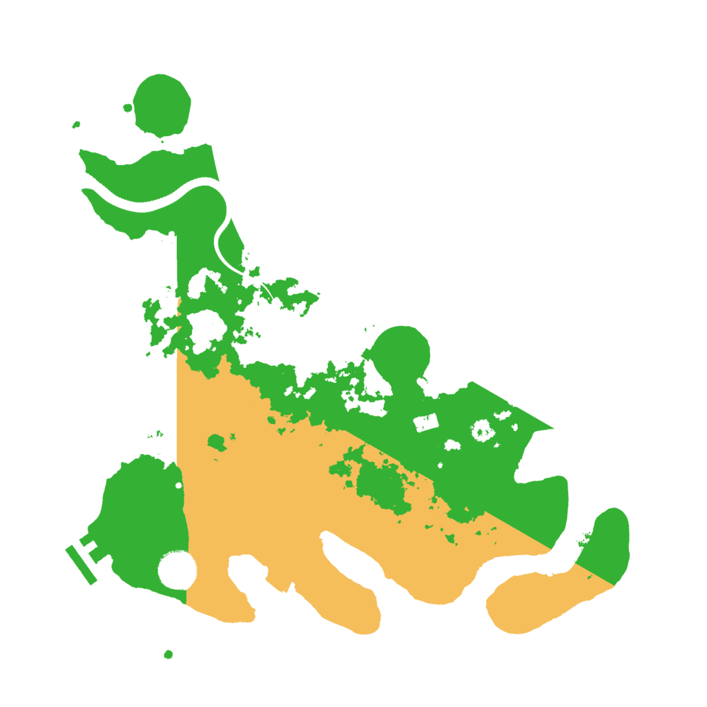 Biome Rust Map: Procedural Map, Size: 3250, Seed: 1558805449