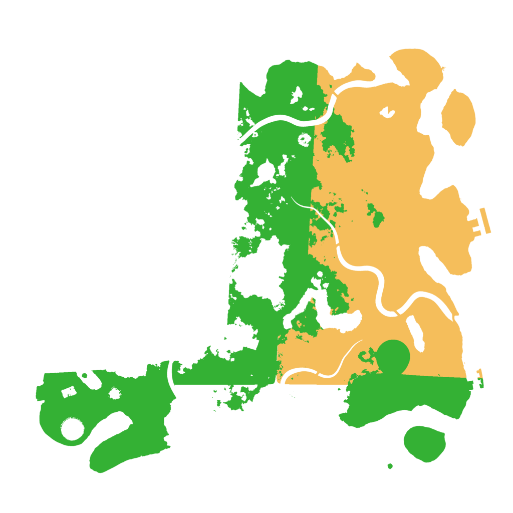 Biome Rust Map: Procedural Map, Size: 4000, Seed: 560530547