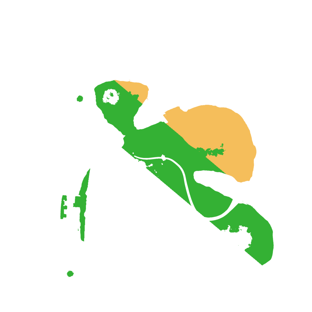 Biome Rust Map: Procedural Map, Size: 2000, Seed: 752435