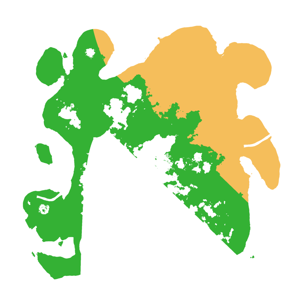 Biome Rust Map: Procedural Map, Size: 3000, Seed: 835330082