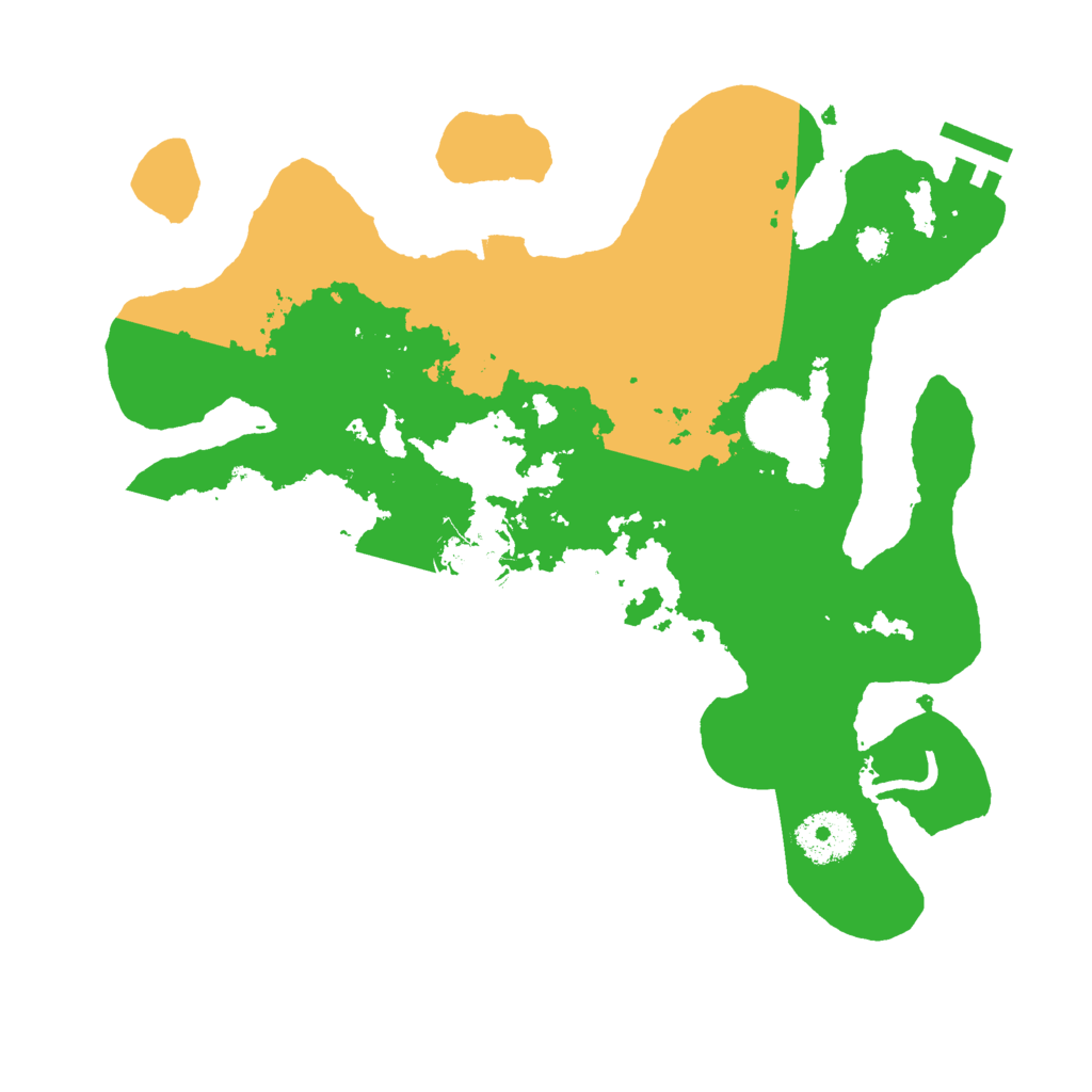 Biome Rust Map: Procedural Map, Size: 3000, Seed: 4193