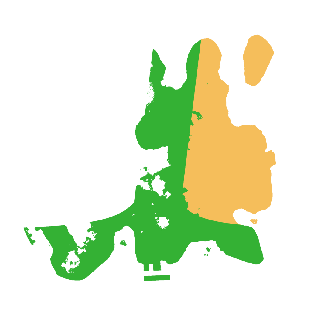 Biome Rust Map: Procedural Map, Size: 2420, Seed: 2015616265