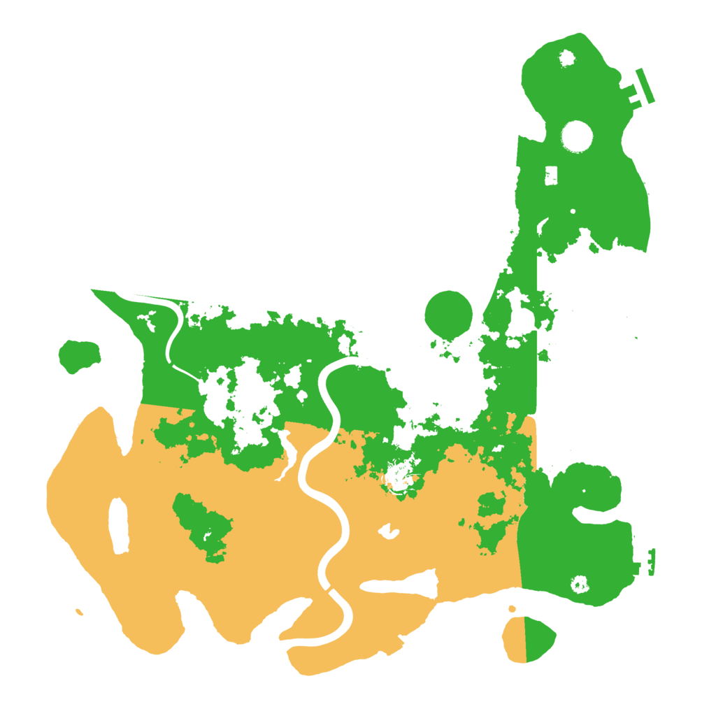 Biome Rust Map: Procedural Map, Size: 4000, Seed: 862