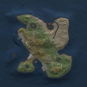 Thumbnail Rust Map: Procedural Map, Size: 2000, Seed: 324098, 4 Monuments