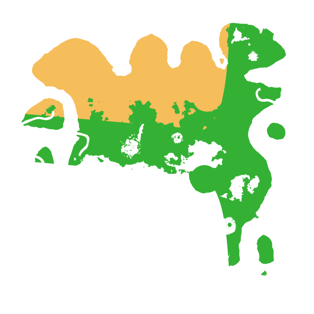 Biome Rust Map: Procedural Map, Size: 3000, Seed: 913955437